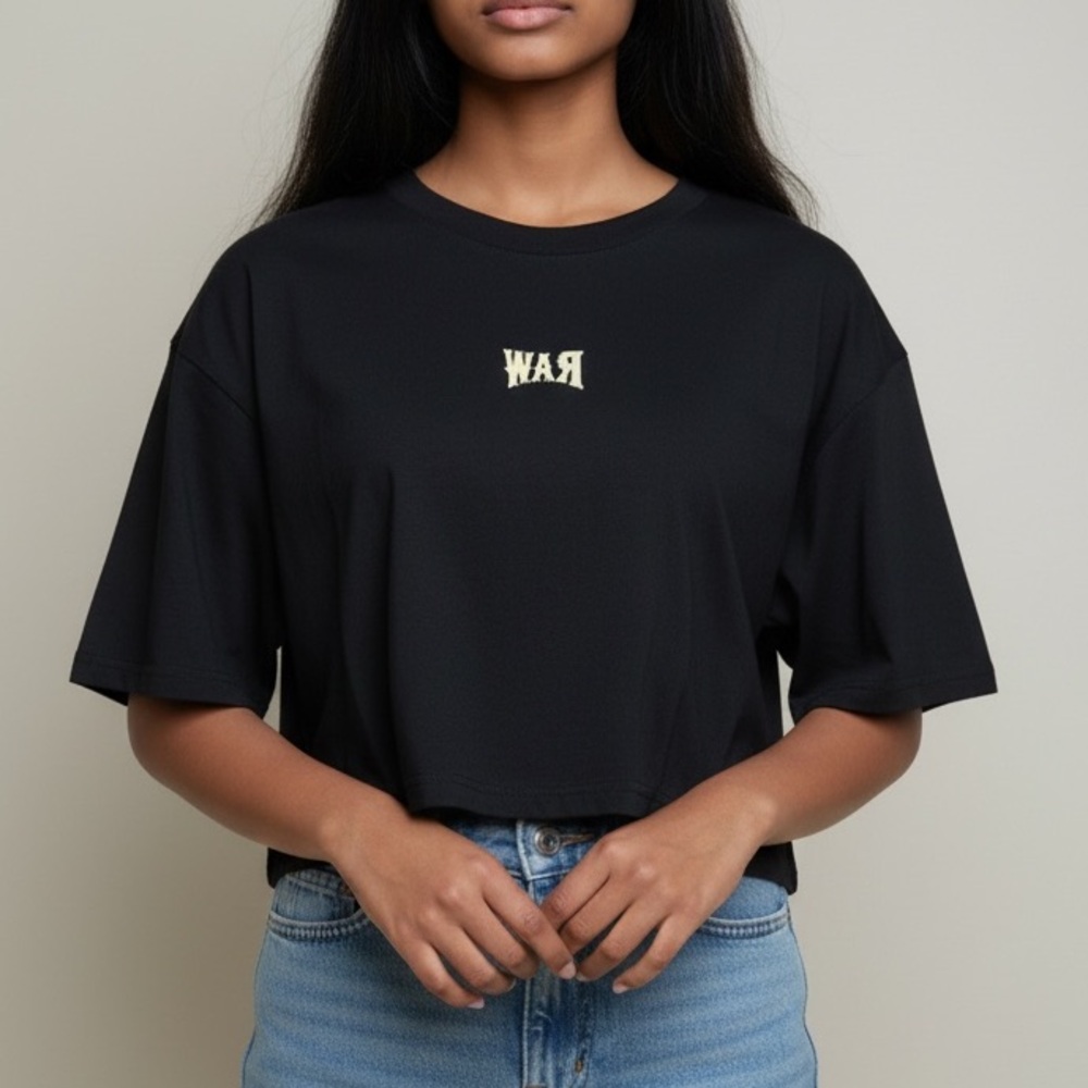 RAW Black Women's Crop Top